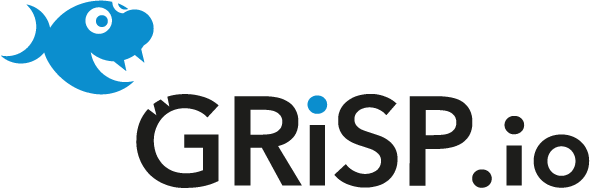 GRiSP-io logo: Cloud and edge platform for IoT device management, monitoring, and fleet orchestration